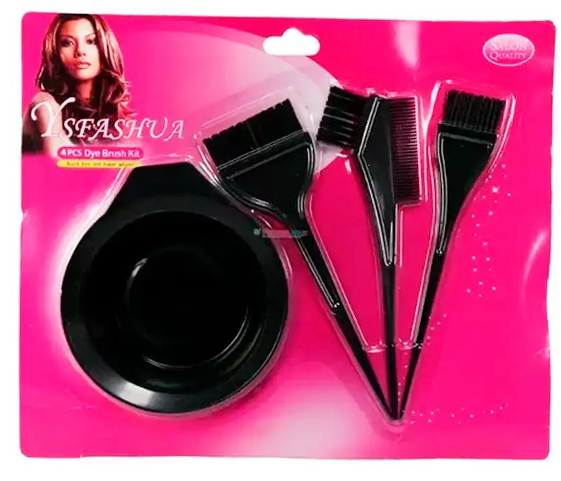 salud y belleza - Set Aplicador de Tintes para cabello Brochas peluqueria