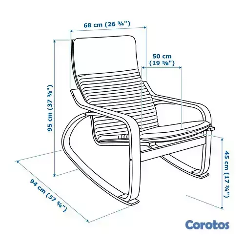 muebles y colchones - Mecedora Ikea 3