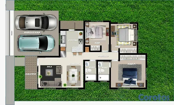 casas - Residencial quintas del valle, km 22 aut Duarte 5