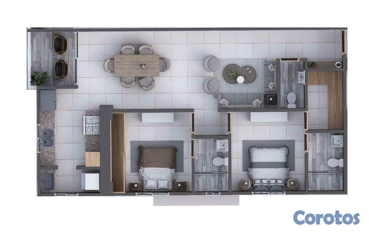 penthouses - En Venta Penthouse 3 habitaciones en el Millon Plan de pago 7