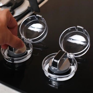 cocina - Protectores para perillas de estufa botones, seguridad infantil, tamaño universa 3