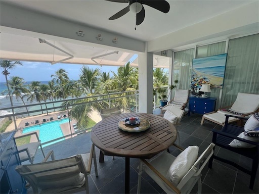 apartamentos - Venta de apartamento en juan dolio primera línea de playa totalmente amueblado