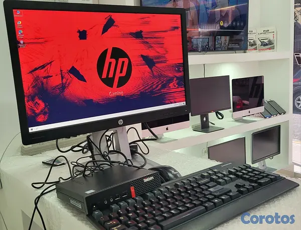 computadoras y laptops - Cpu lenovo Core i7 7ma Gen Ram 8gb ddr4 Disco 256gb Solido Wifi 1