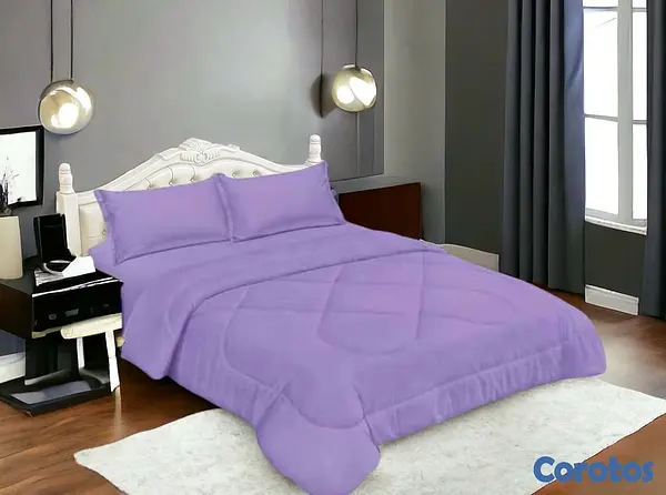 muebles y colchones - juego de colcha 3 pieza para cama de 60  9