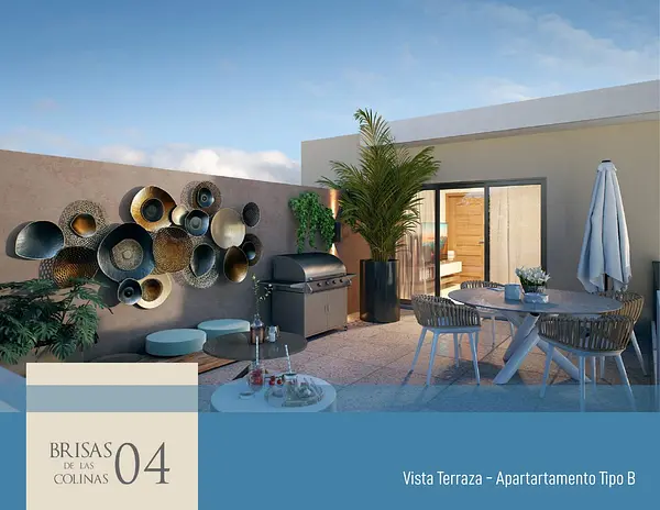 apartamentos - Apartamentos en ventas en el proyecto Brisas de las Colinas 4, Santo Domingo 4