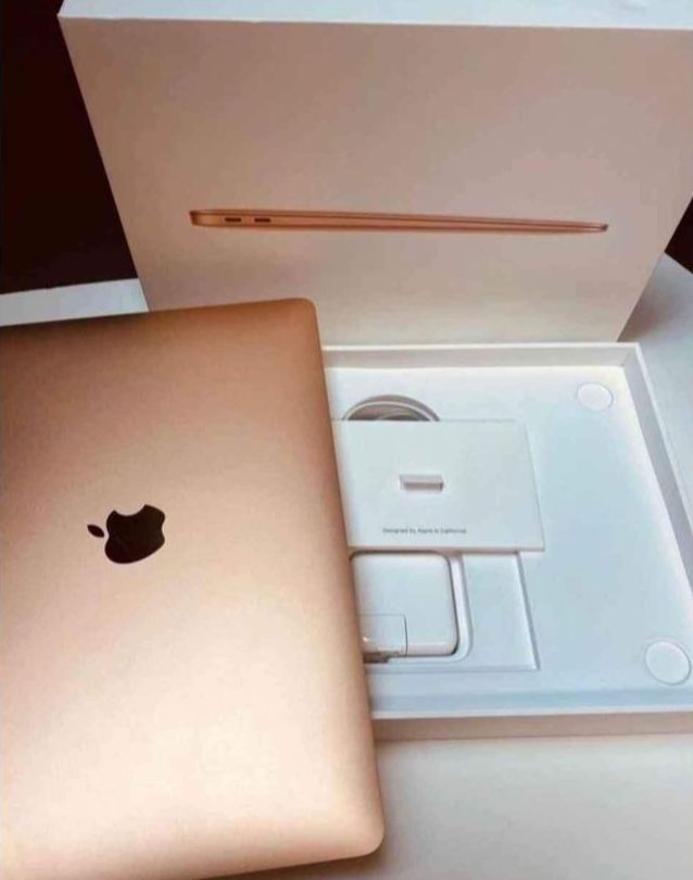 computadoras y laptops - Laptop Apple MacBook Air 2020, 13.3" M1, 8GB RAM, 256GB SSD, Rose Gold, Nueva 2