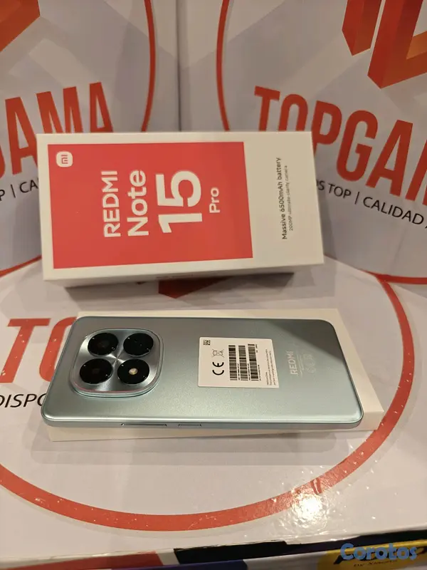 celulares y tabletas - REDMI NOTE 15 PRO 4G, 8GB RAM 256GB ROM 7