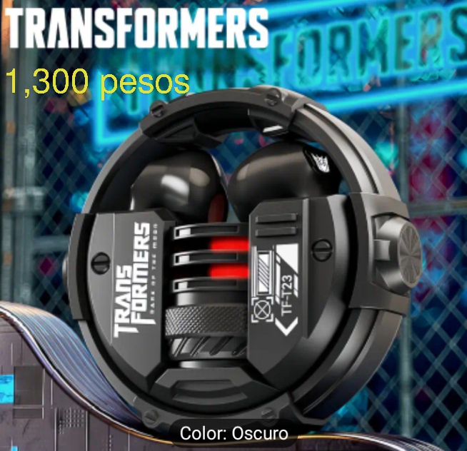 otros electronicos - Auriculares inalámbricos, Transformers TF- T23 1