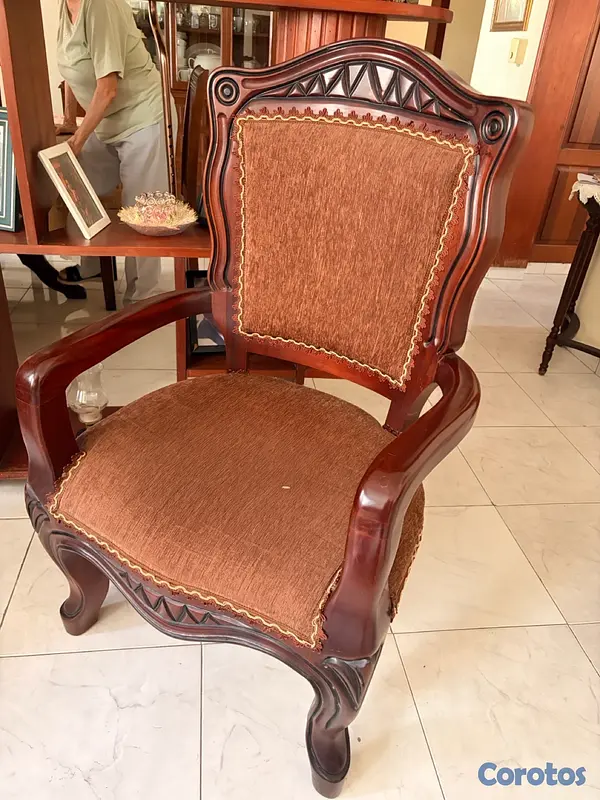 muebles y colchones - Juego de 1 mueble de 2 plazas grandes y dos butacas. 3