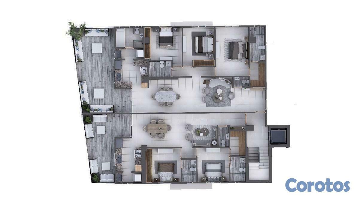 penthouses - En Venta Penthouse 3 habitaciones en el Millon Plan de pago 8
