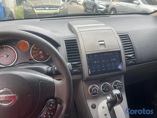 carros - Nssan Sentra 2008 full azul radio car play aire  5