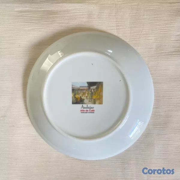 decoración y accesorios - PLATOS Y CENICEROS DE ARTE DE CAFE 2