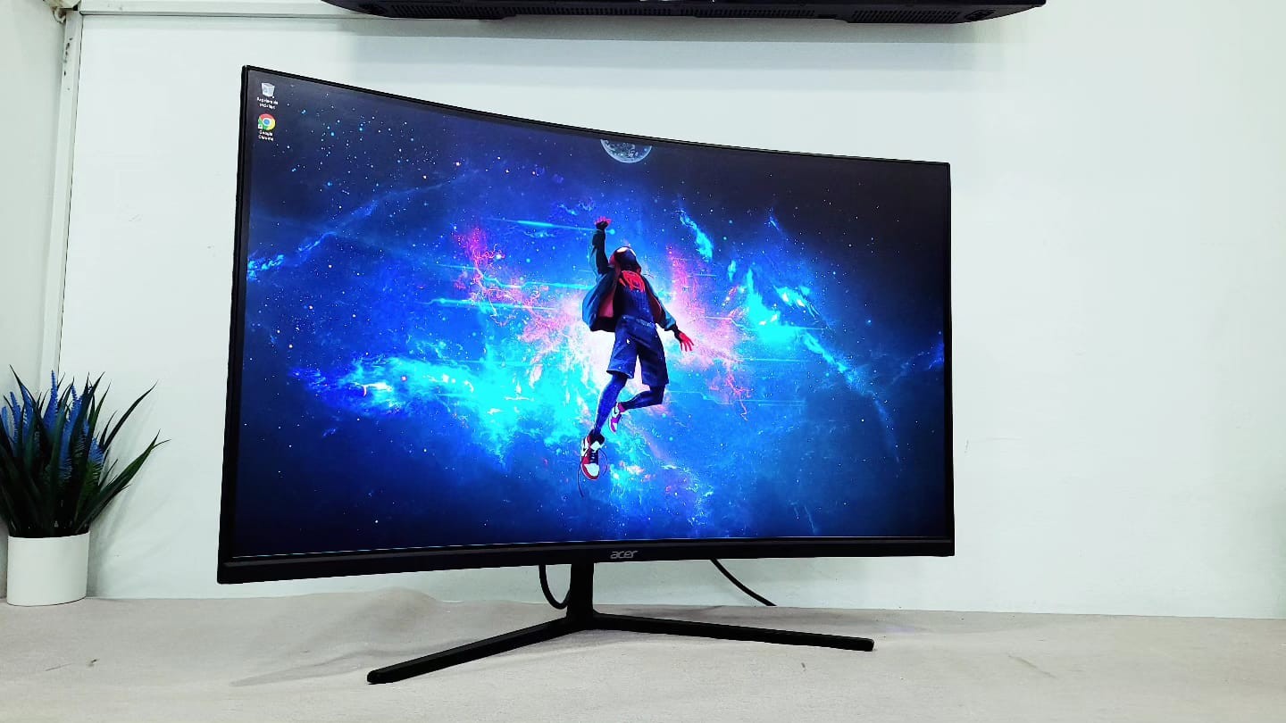 computadoras y laptops - Monitor ACER EI32, VA, 165HZ , 32 PLG  0