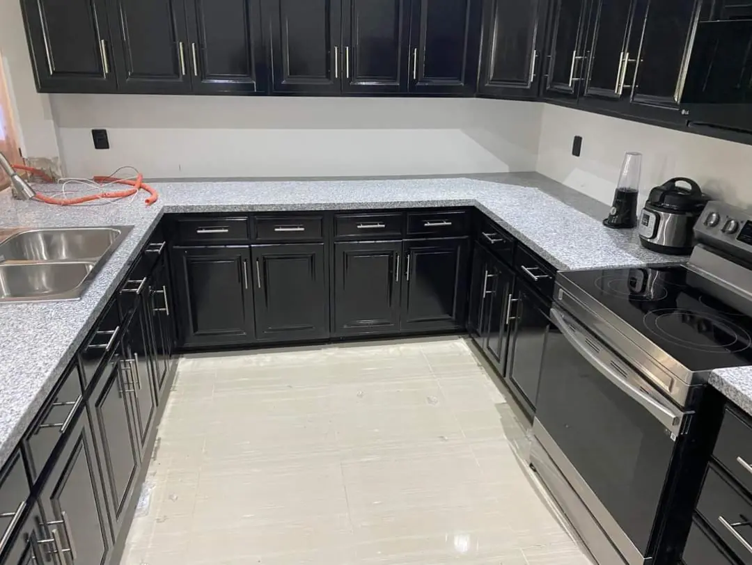 cocina - Tope de meseta y cocina en madera 
