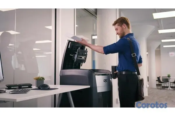 impresoras y scanners - trituradora de papel,GBC alimentación automática, capacidad de 150 hojas 2