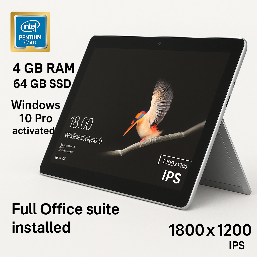 computadoras y laptops - Surface Go con Windows 10 Pro y Office full 0