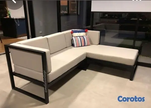 muebles y colchones - MUEBLES DE EXTERIOR EN HIERRO GALVANIZADO  5