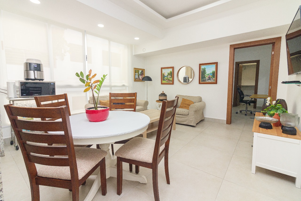 apartamentos - Alquilo apartamento amueblado en Evaristo Morales  6