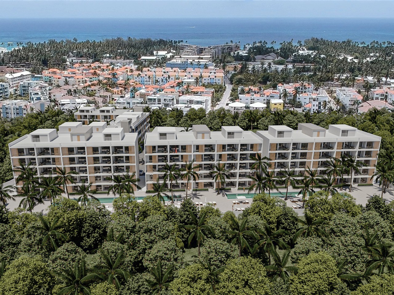 casas vacacionales y villas - Proyecto Residencial ubicado en el Cortesito, Playa Bavaro  5