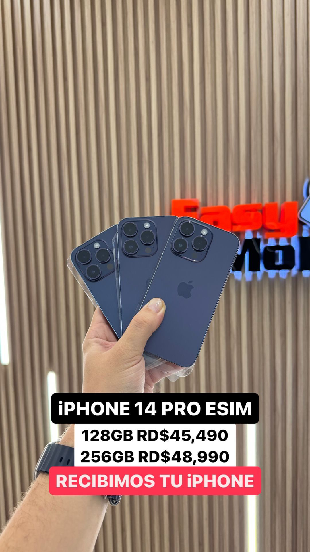 celulares y tabletas - iPHONE 14 PRO  128GB ESIM  0