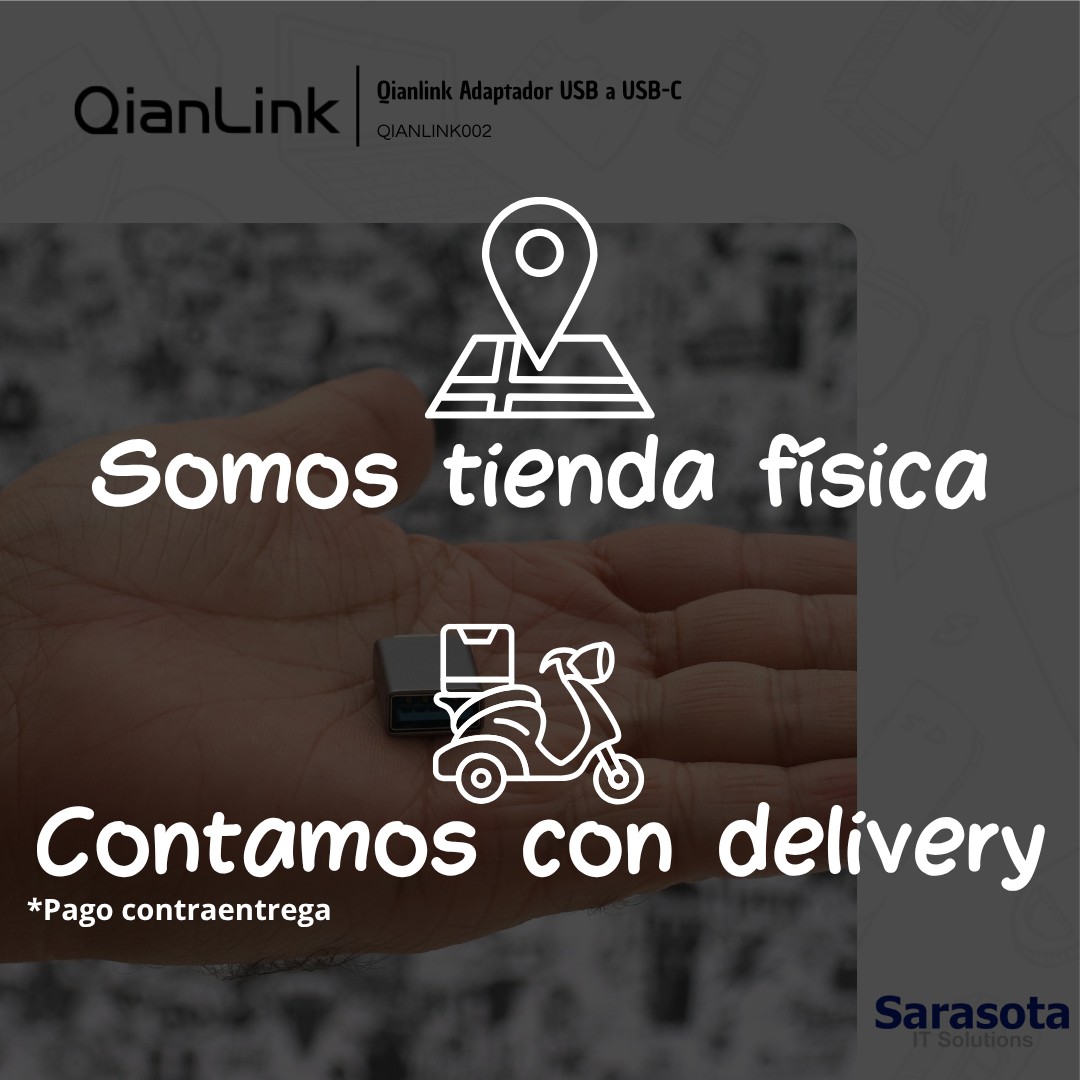 accesorios para electronica -  Adaptador USB a USB-C marca Qianlink 3