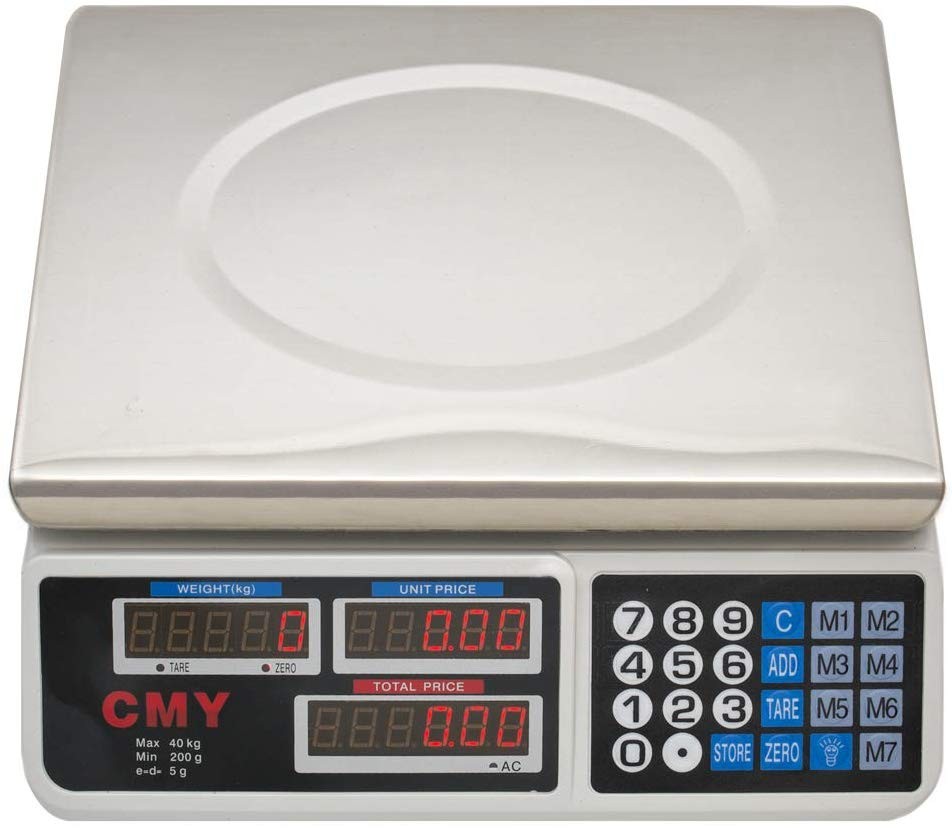 electrodomesticos - Peso Balanza Digital De Mesa, Peso Hasta 40kg O 88lbs Ideal Colmado 1