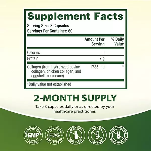 Salud y Equipamiento Médico - Multi Colágeno 1735 mg 180 Caps 2