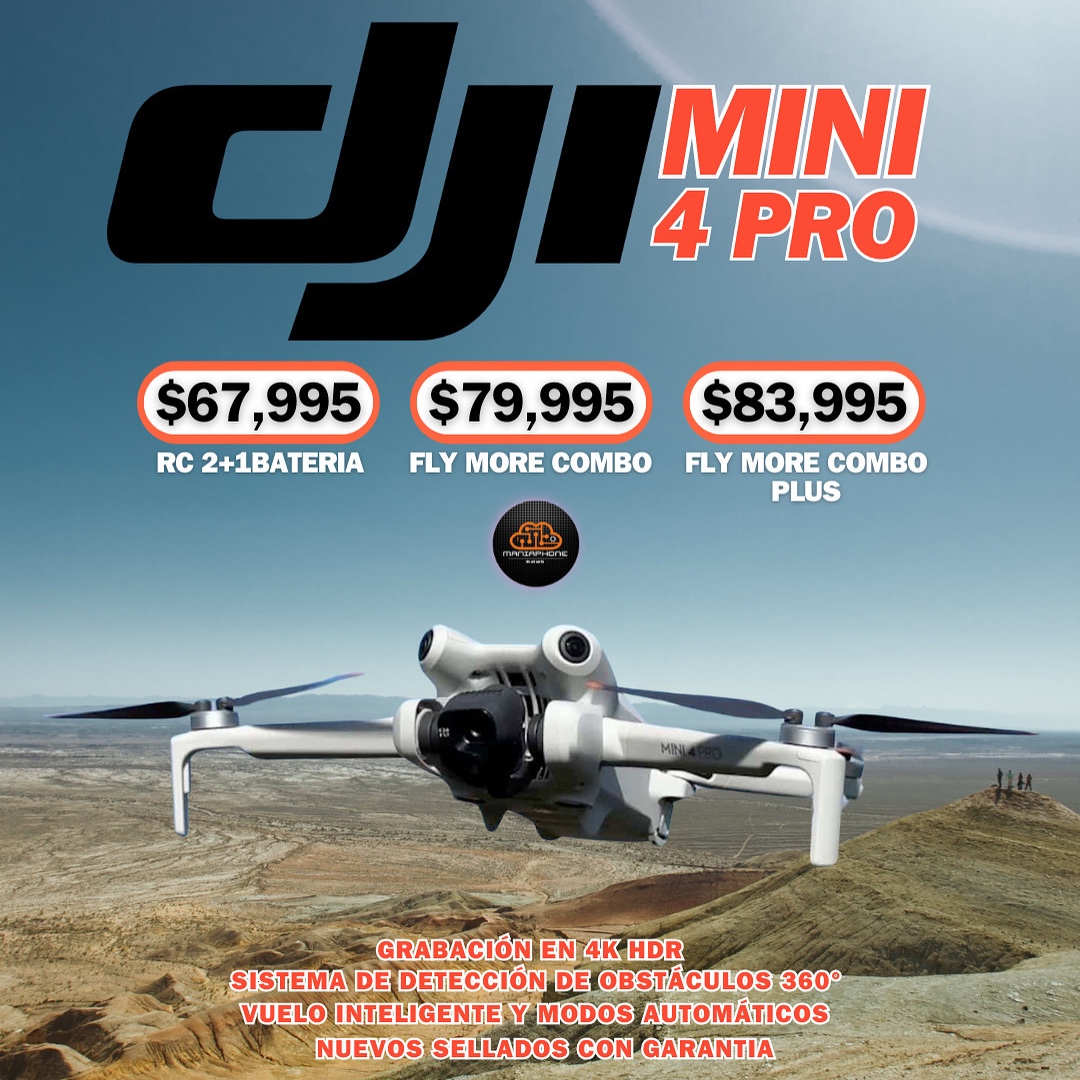 camaras y audio - DJI Mini 4 Pro Nuevos Sellados en todas las versiones  0