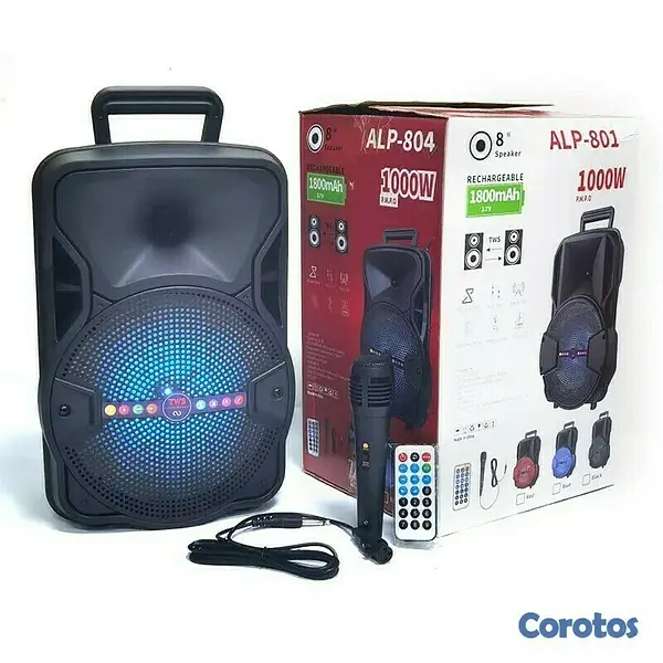 camaras y audio - BOCINA 8 PULGADAS ALP 801 3
