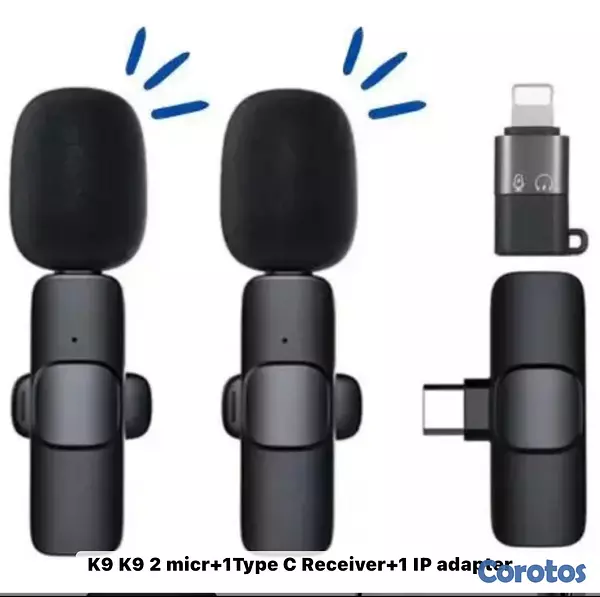 otros electronicos - Microfono k9 inalámbrico no ruidos cero ruidos 3
