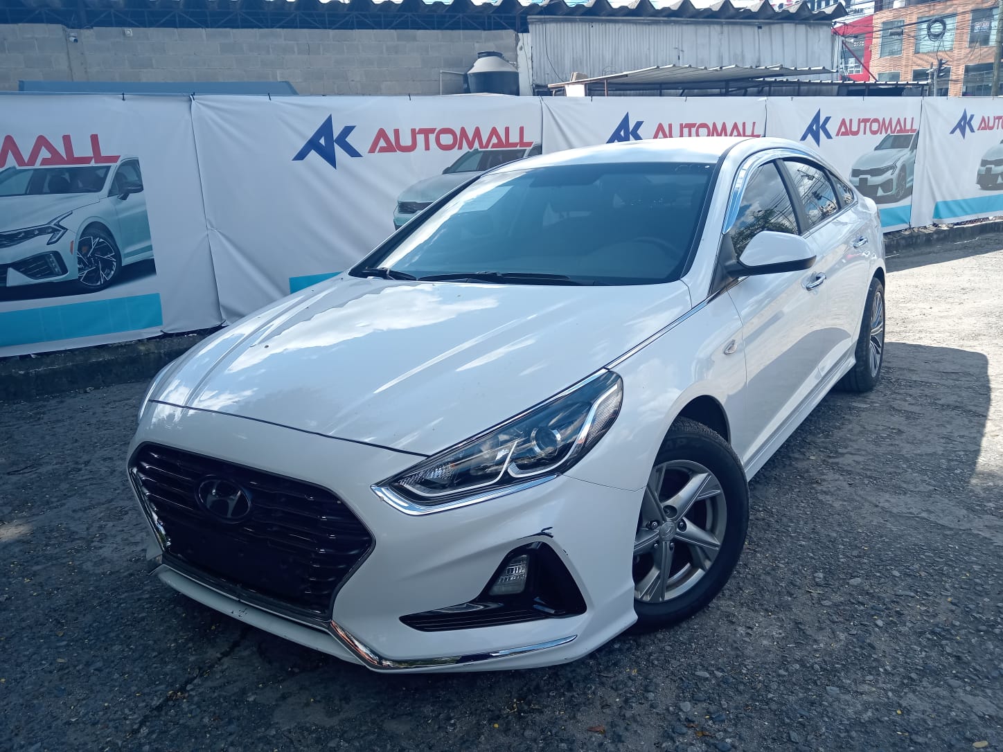 carros - HYUNDAI SONATA NEW RISE 2019 BLANCO 1