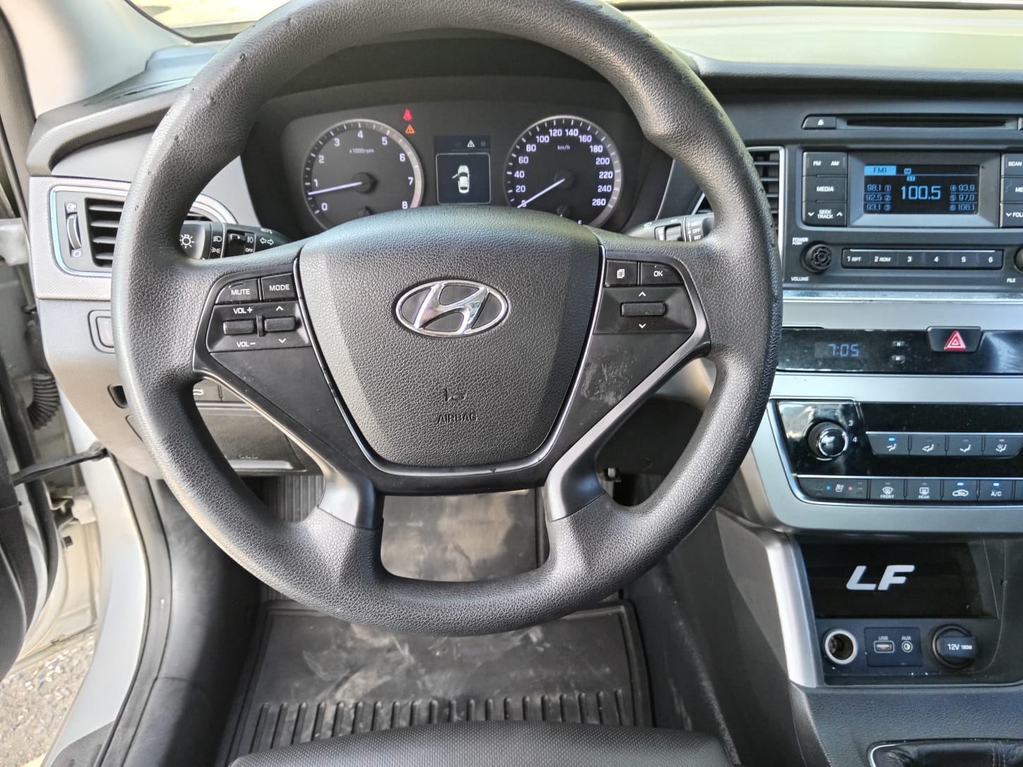 carros - HYUNDAI SONATA LF 2016 GRIS MECANICO 5