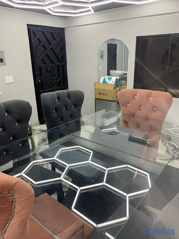 muebles y colchones - mesa de comedor  6