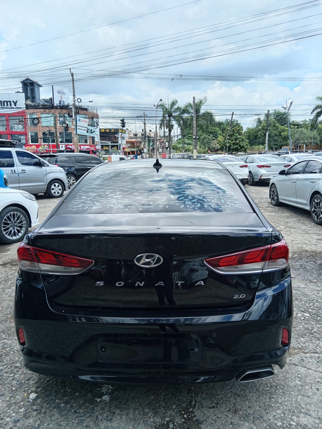 carros - HYUNDAI SONATA NEW RISE 2019 NEGRO GASOLINA 4
