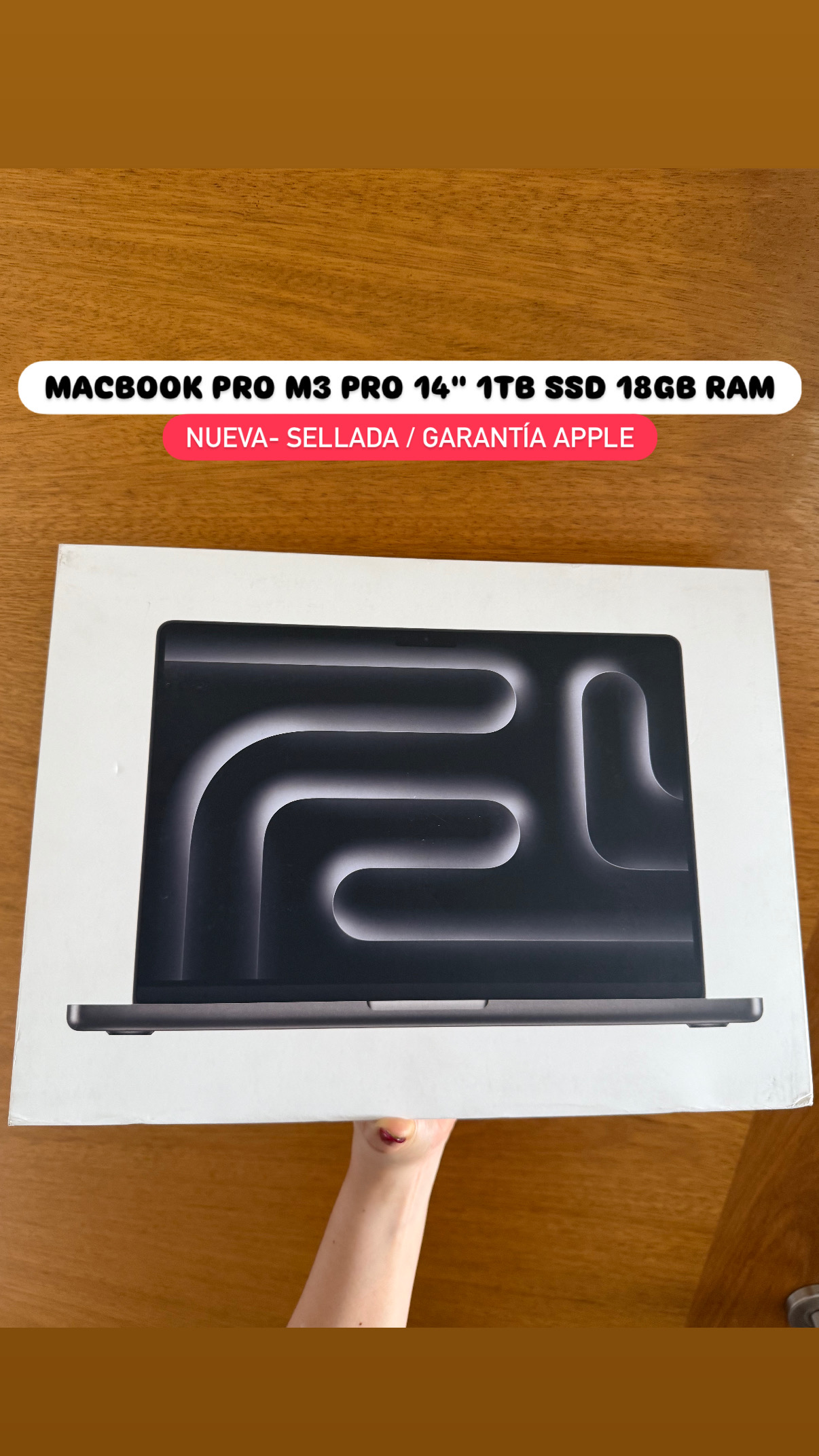 computadoras y laptops - MACBOOK PRO M3 PRO 14" 1TB SSD 18GB RAM SELLADA OFERTA‼️