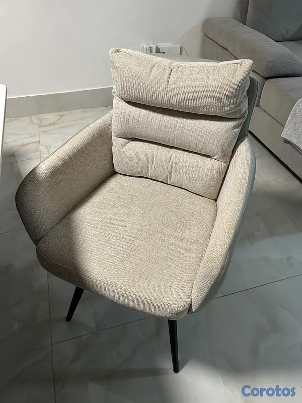 muebles y colchones - Comedor moderno de 6 sillas 3