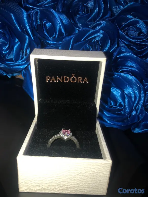 joyas, relojes y accesorios - anillo Pandora + flores eternas  2