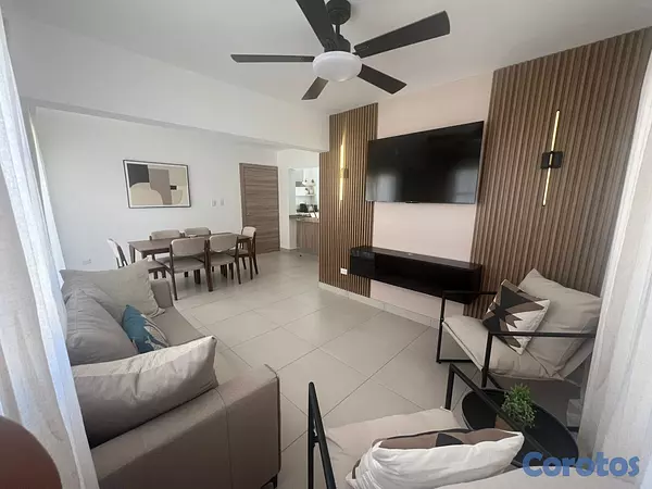 apartamentos - Apartamento en renta amueblada en Muñoz puerto pla 10