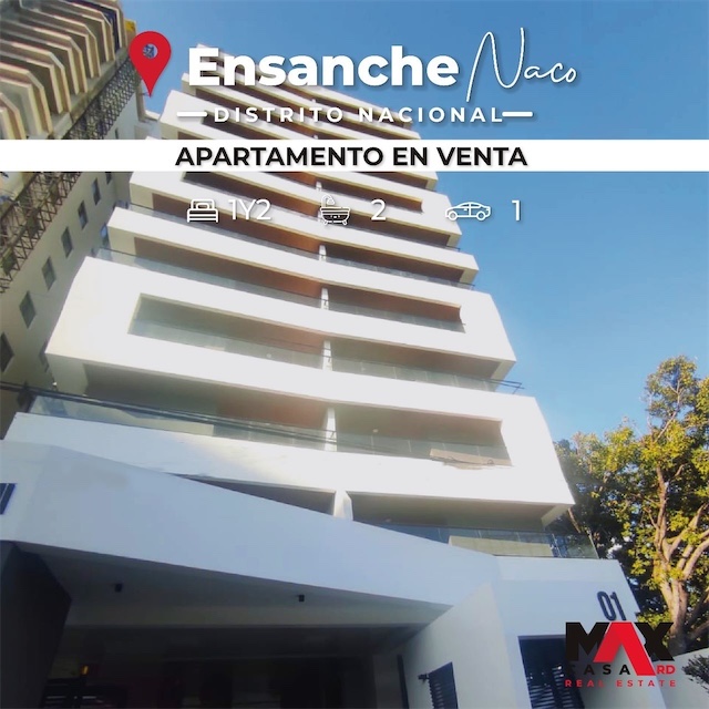 apartamentos - Apartamento en el ensanche naco  8vo nivel Distrito Nacional