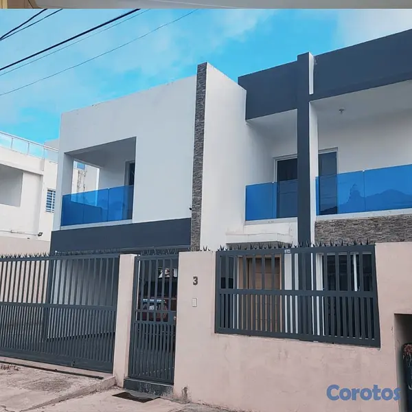 casas - VENDO casa en km 13 Aut. Duarte, detras de La Sire 4