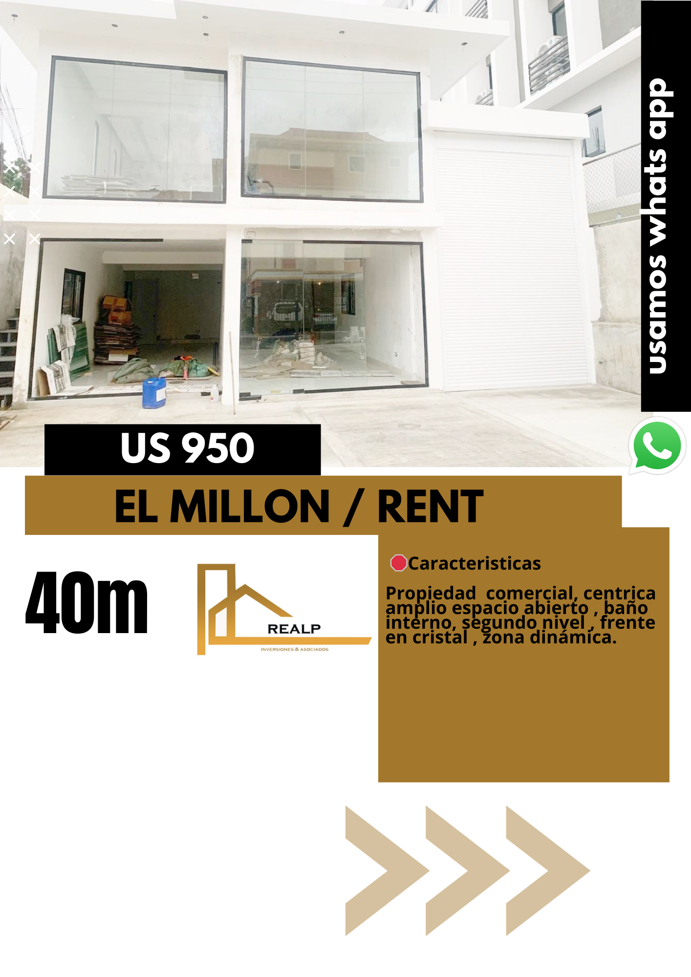 oficinas y locales comerciales - Local en el millon 0
