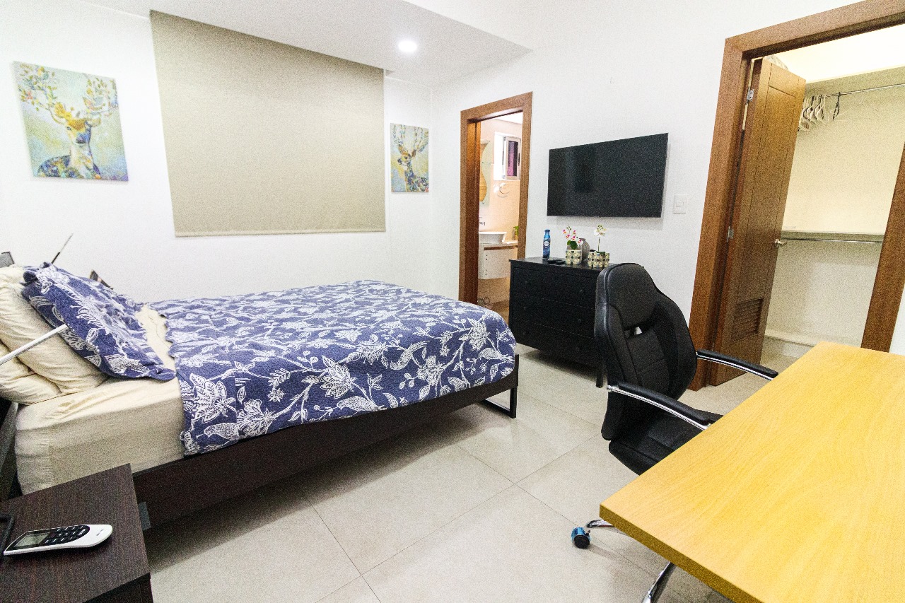apartamentos - Alquilo apartamento amueblado en Evaristo Morales  8