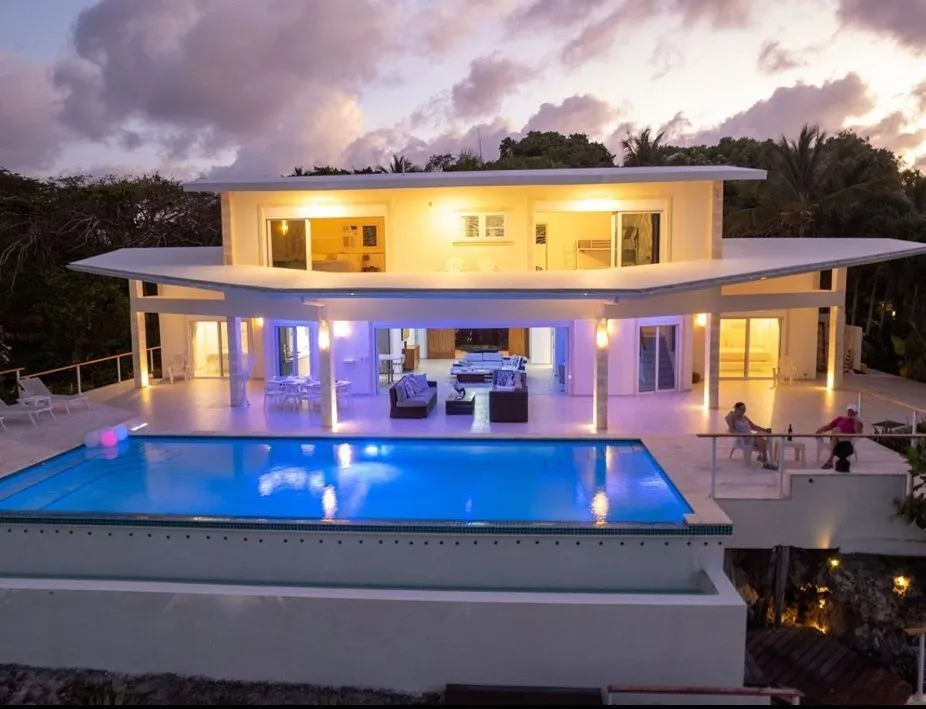 casas vacacionales y villas - Las Terrenas - Las Galeras - Villa exclusiva frente mar 8