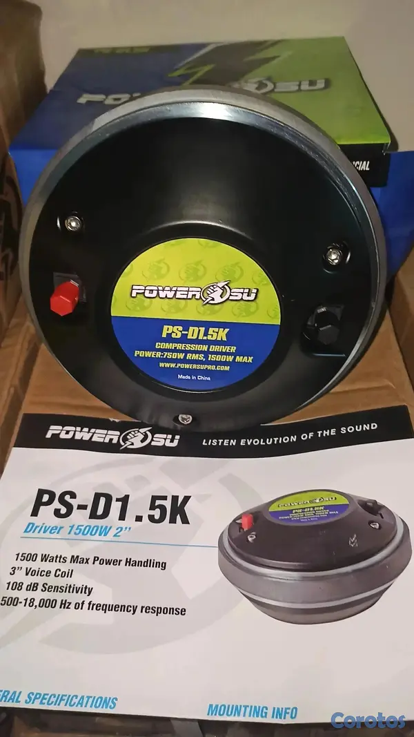 accesorios para electronica - DRIVERS TIRO LARGO POWERSU  2