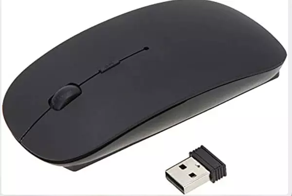 accesorios para electronica - Mouse inalámbrico de 2,4 GHz, ratón MacBook Pro Mac Air,  Bluetooth pc laptop 2