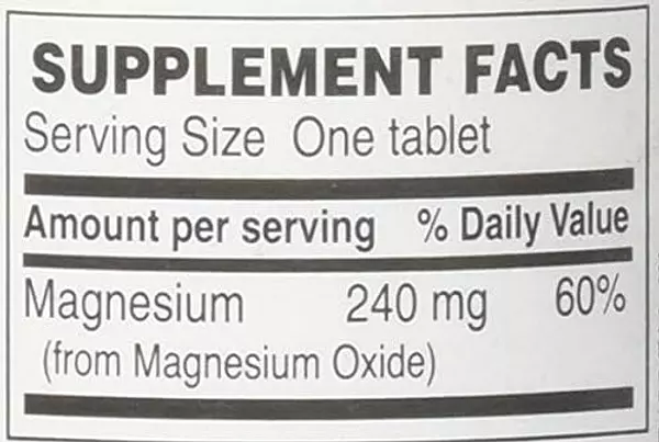 Salud y Equipamiento Médico - Oxido De Magnesio 120 mg  Plusph 2