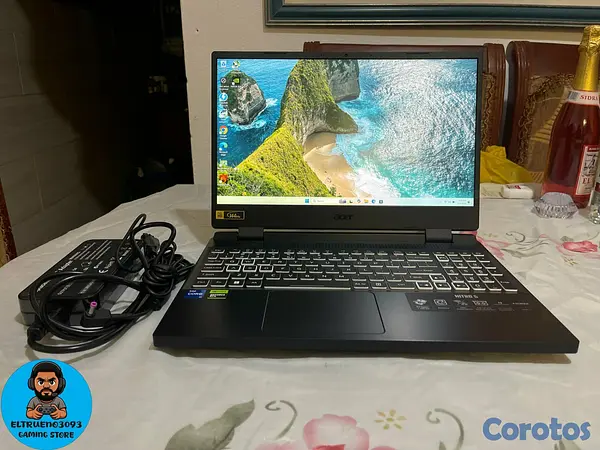 computadoras y laptops - Laptop Gaming ACER Nitro AN515, I7 12TH, RTX 4050, 3