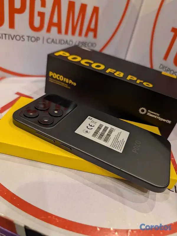 celulares y tabletas - POCO F8 PRO 5G, 12GB RAM 256GB ROM 3