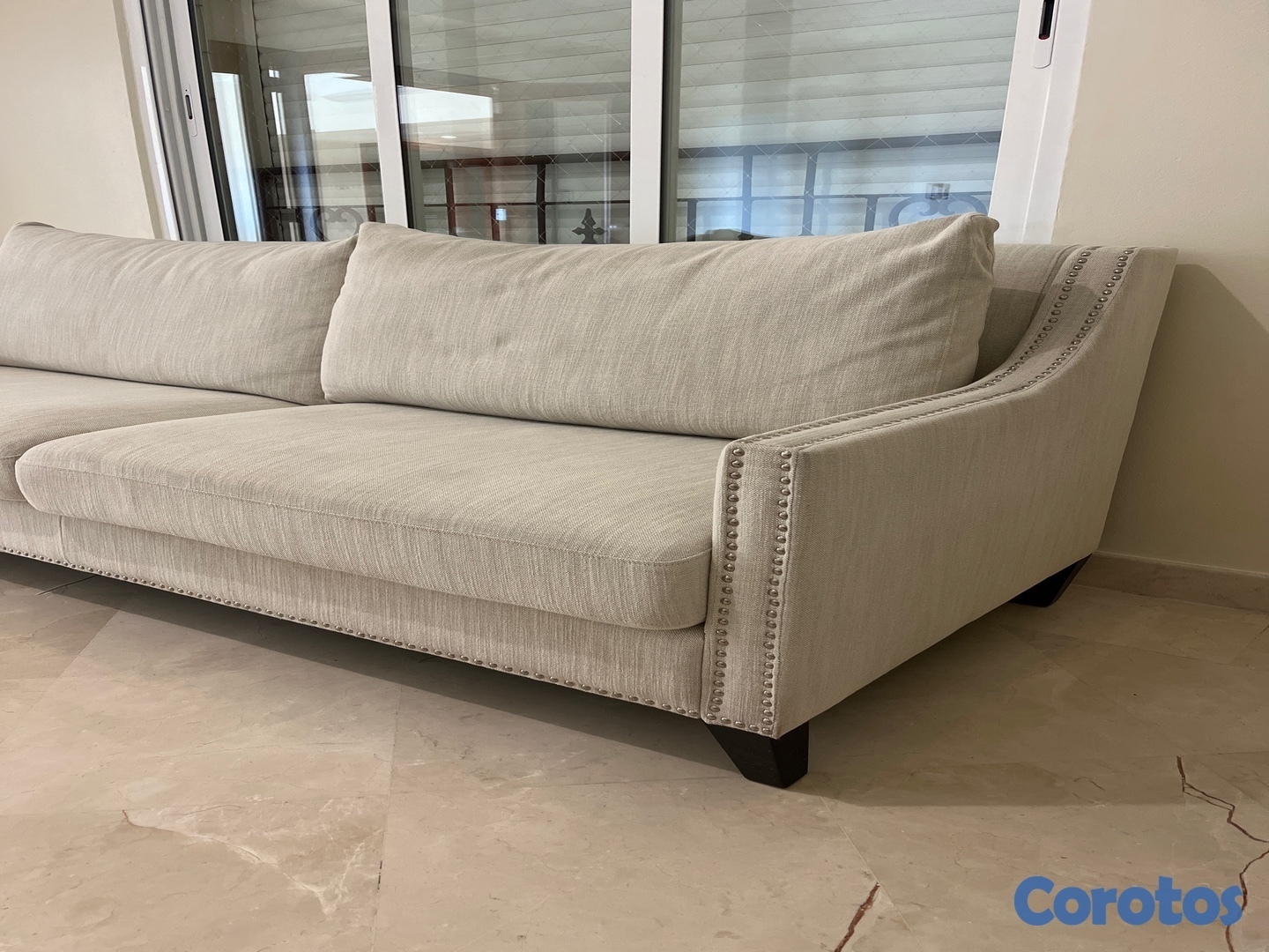 muebles y colchones - Sofa de 3  2