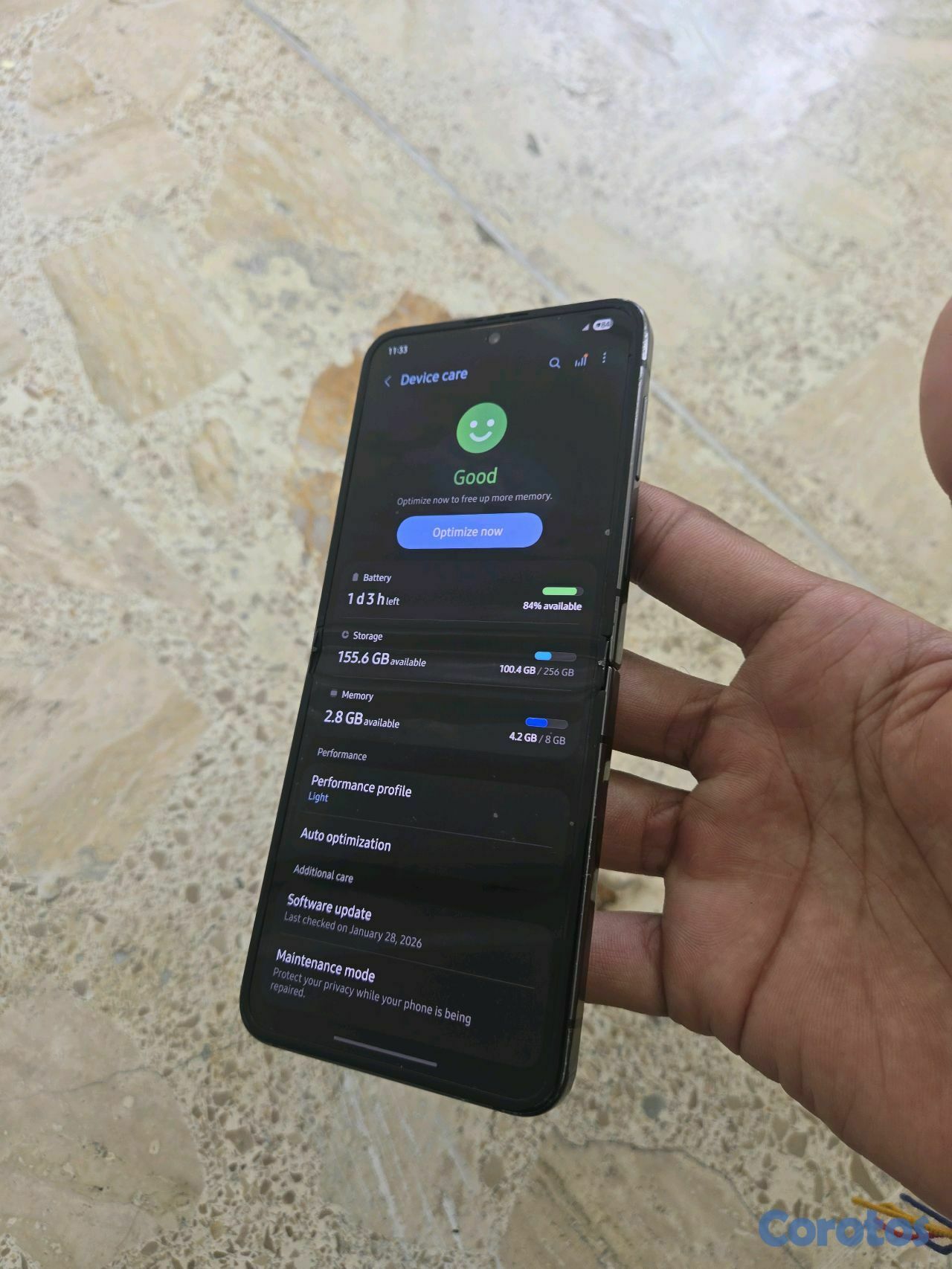 celulares y tabletas - Samsung galaxy z flip 5 6